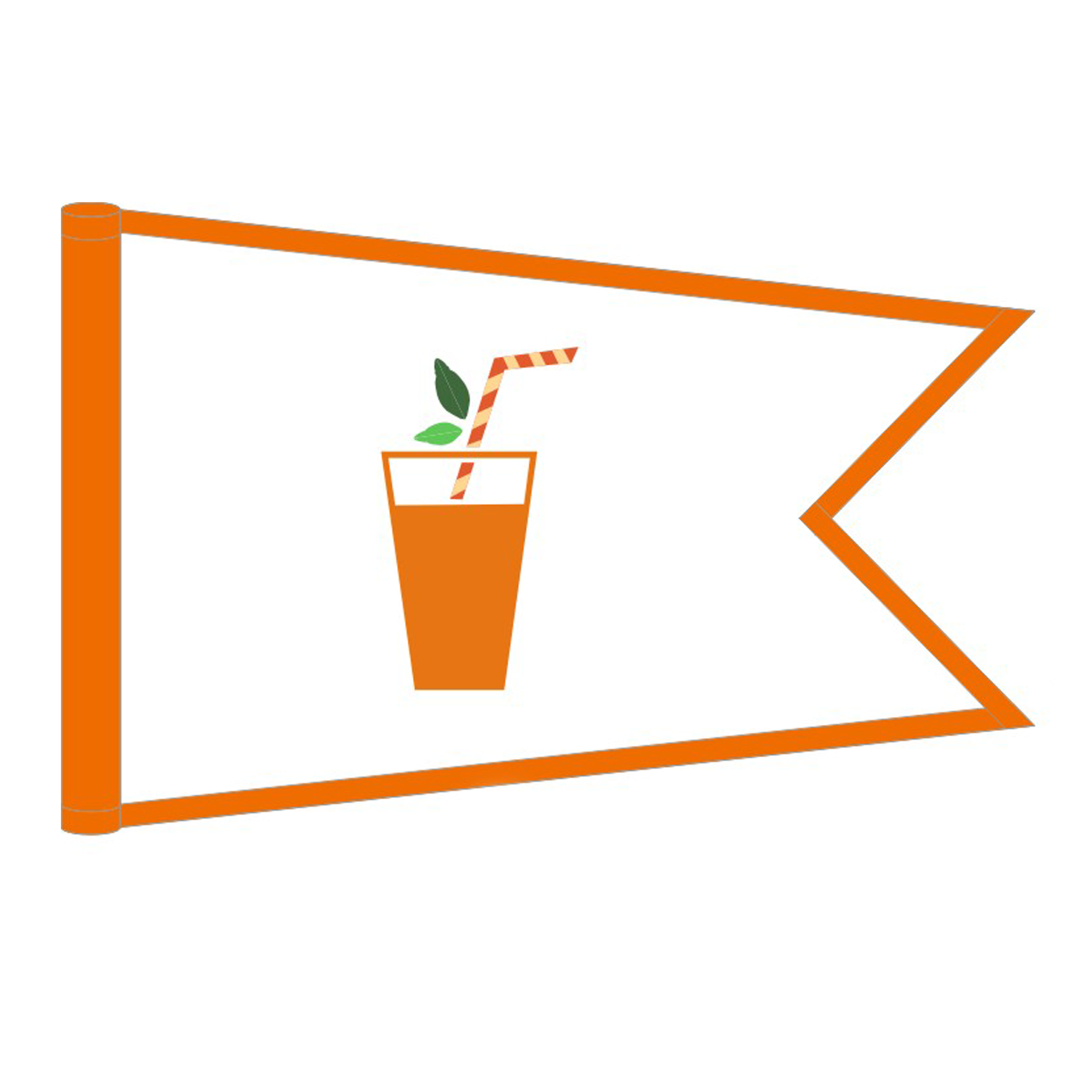 Drapeau du parcours Squeeze de Cabot Citrus Farms