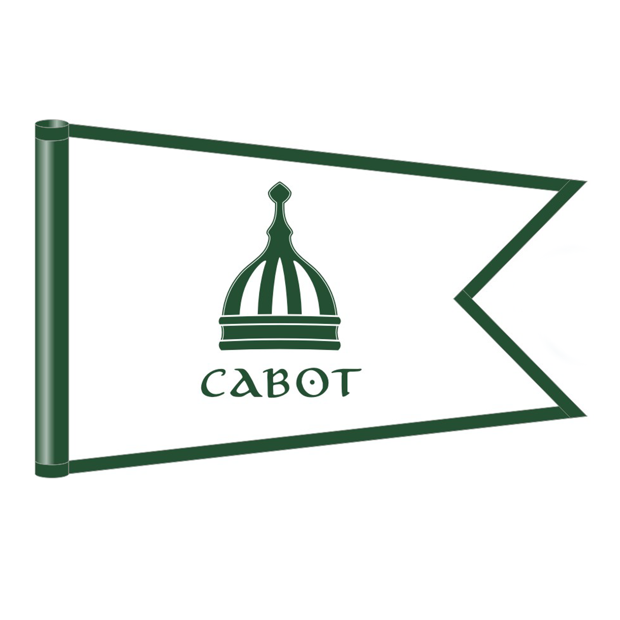 Drapeau du parcours de Cabot Highlands Flèche