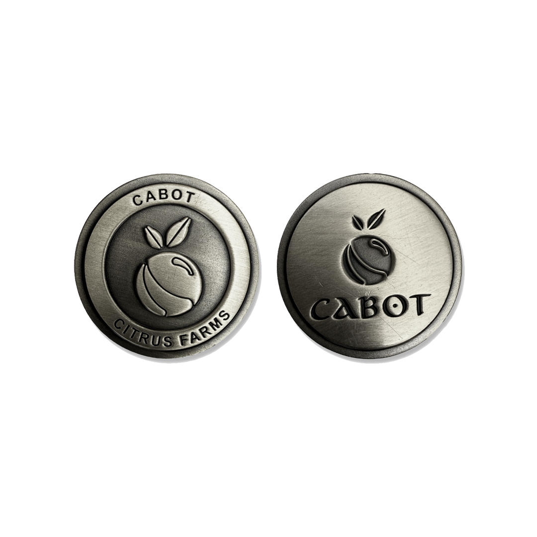Marque balle moulu de Cabot Citrus Farms