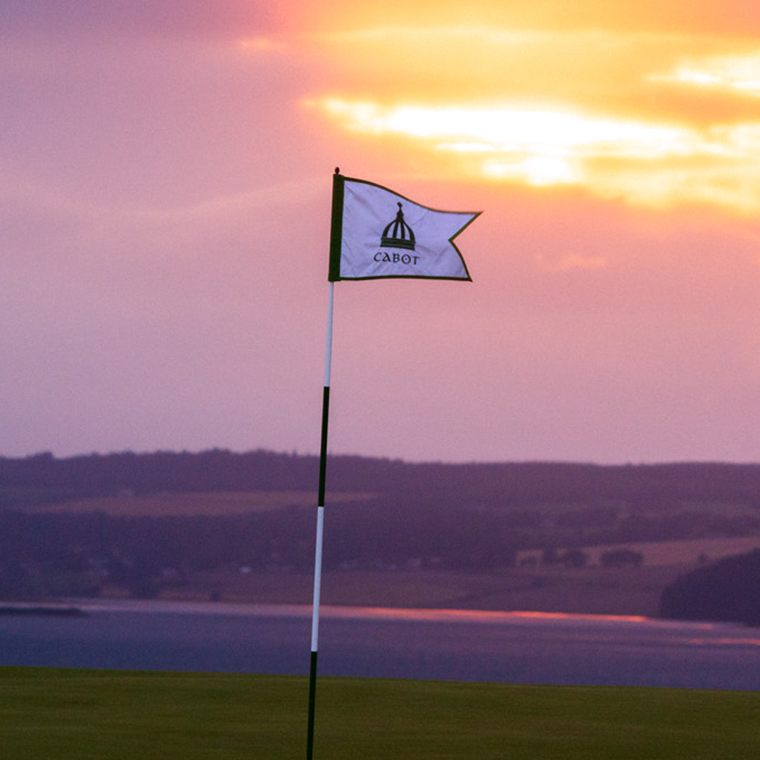 Drapeau du parcours de Cabot Highlands Flèche