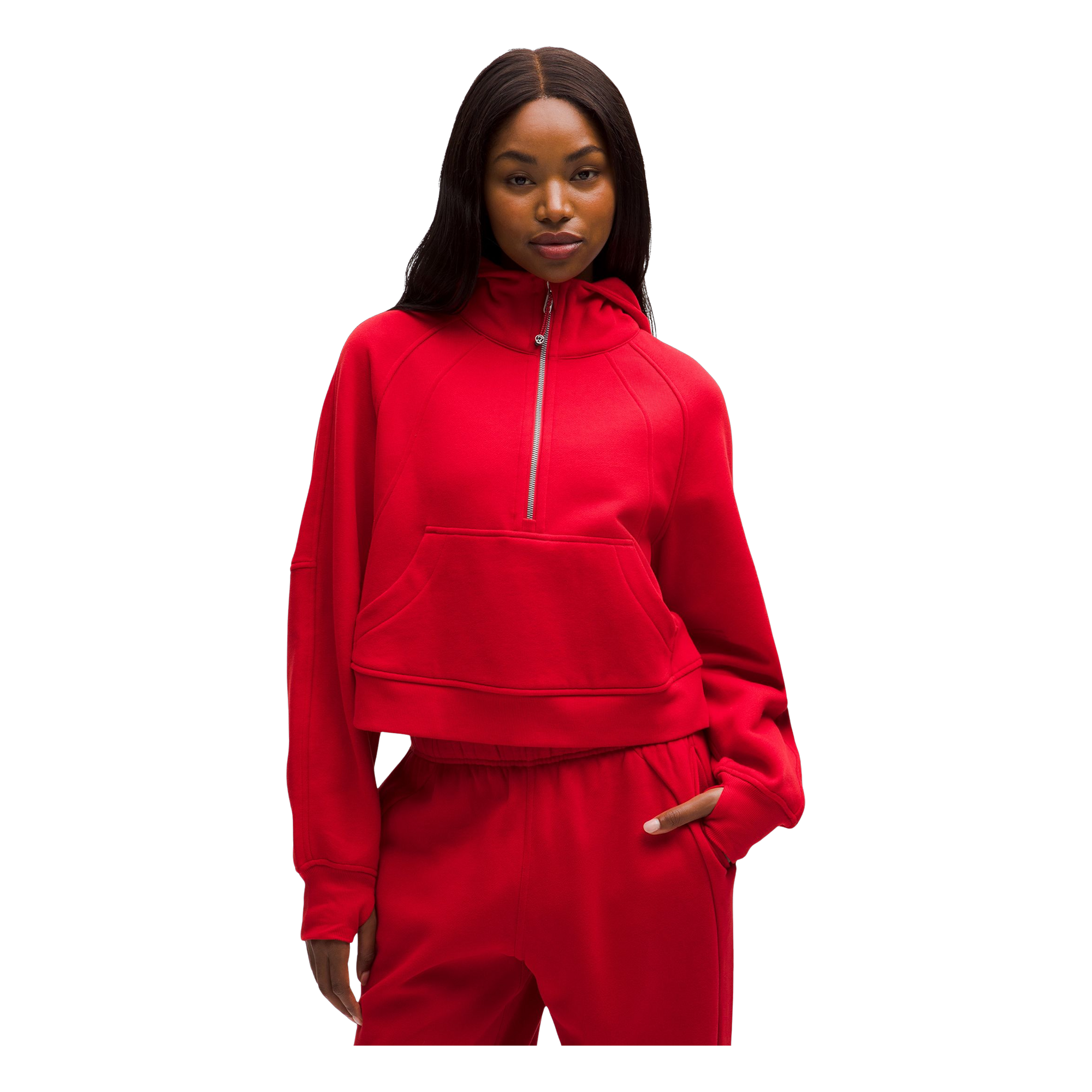 scubahalfzip.OxfordRed